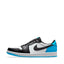 Air Jordan 1 Low Black And Dark Powder Blue - Sneakers