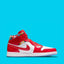 Air Jordan 1 Mid SE Barcelona Sweater - Sneakers