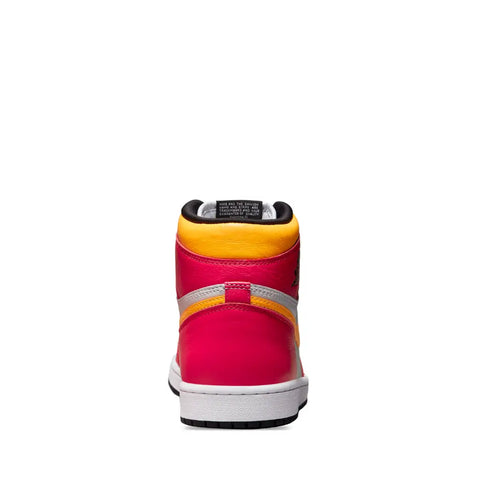 Air Jordan 1 Retro High Light Fusion Red - Sneakers