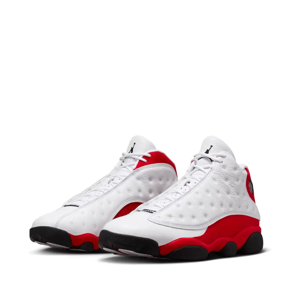 Air Jordan 13 Retro White and University Red - Sneakers