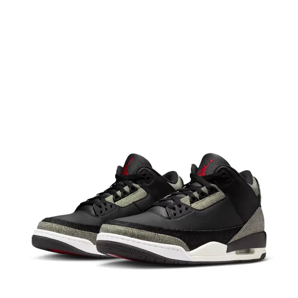 Air Jordan 3 x Levi’s® Black and White - 8mx - Sneakers