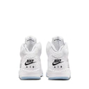 Air Jordan 5 Retro OG White and Metallic Silver - Sneakers