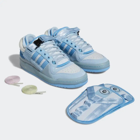 Bad Bunny x adidas Forum Buckle Low Blue Tint - BEATERS®