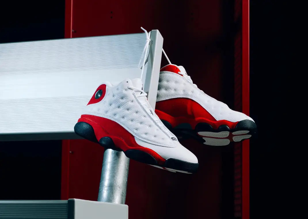 Air Jordan 13 Retro White and University Red