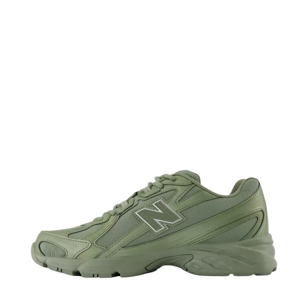 New Balance 740 Dark Olivine Khaki - Sneakers