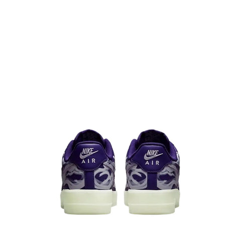 Nike Air Force 1 QS Low Court Purple Skeleton - Sneakers