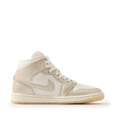 Wmns Air Jordan 1 Mid SE Metallic Team Gold - Sneakers