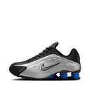 WMNS NIKE SHOX R4 BLACK METALLIC SILVER - Sneakers