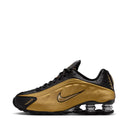 WMNS NIKE SHOX R4 GOLD BLACK - Sneakers