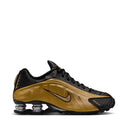 WMNS NIKE SHOX R4 GOLD BLACK - Sneakers
